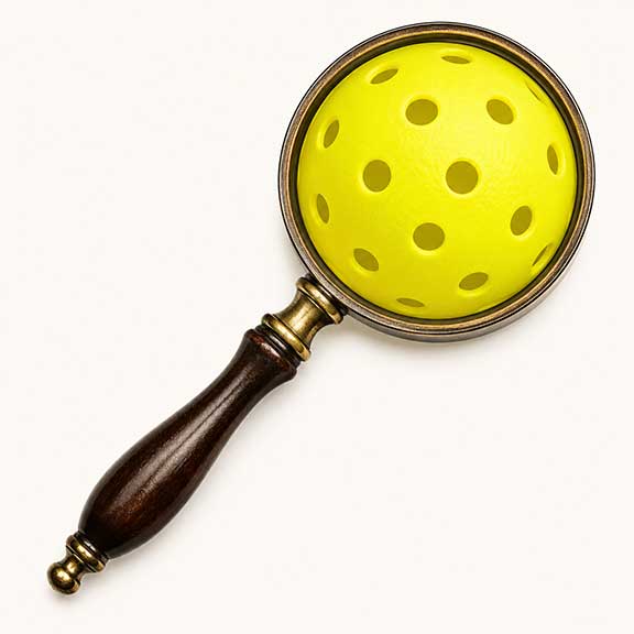 pickleball-magnifyting-glass
